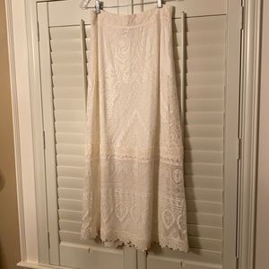 Maxi skirt from Anthropologie size small